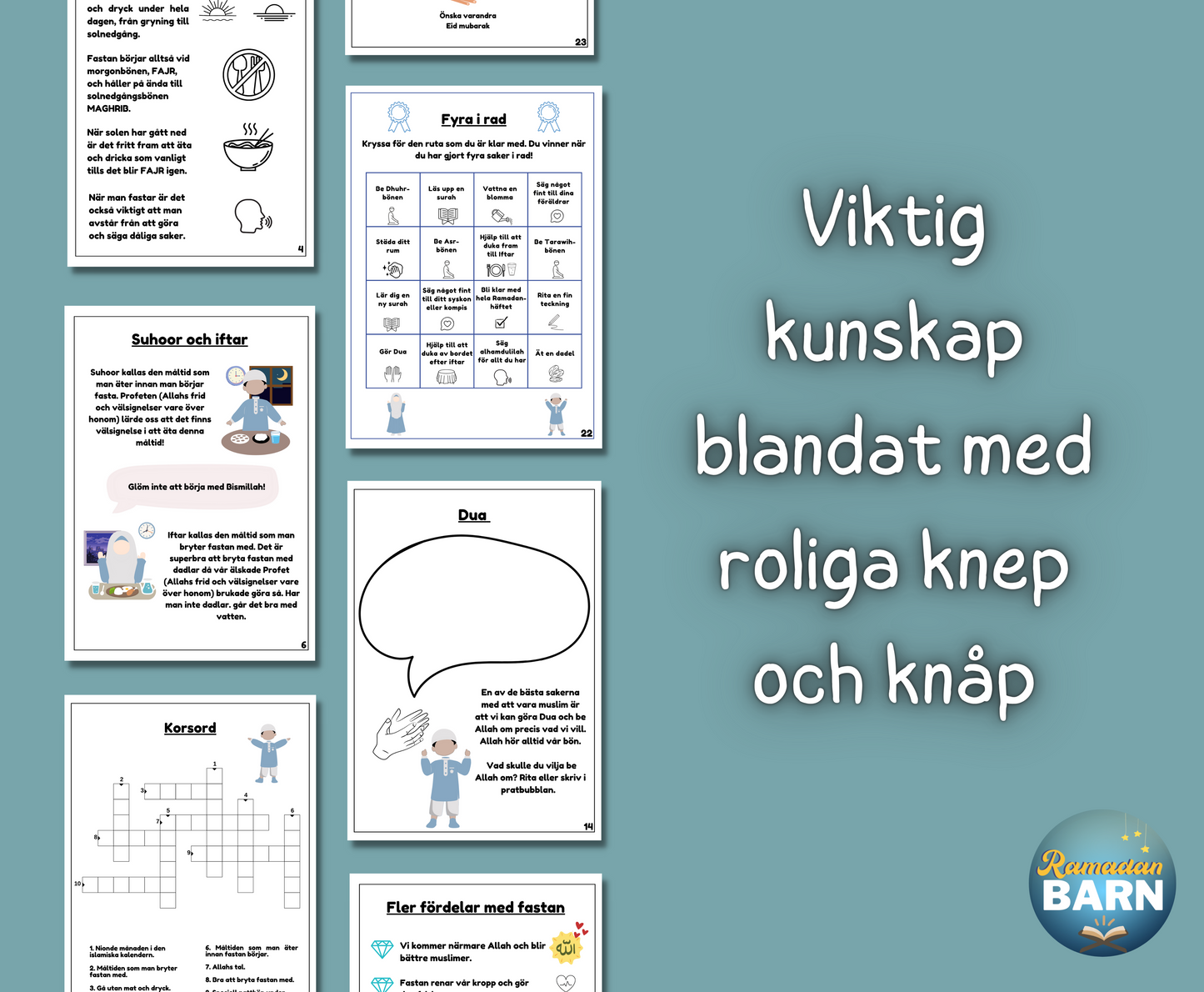 Ramadanhäfte 7+ år - PDF-fil