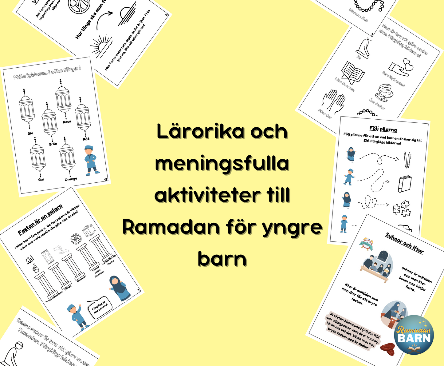Ramadanhäfte 4+år - PDF-fil
